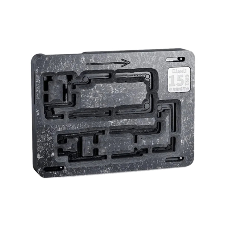 Piattaforma di reballing BGA a strato intermedio magnetico Qianli, For iPhone 15 Series, For iPhone 14 Series Piattaforma di reballing BGA a strato intermedio magnetico Qianli, For iPhone 15 Series, For iPhone 14 Series